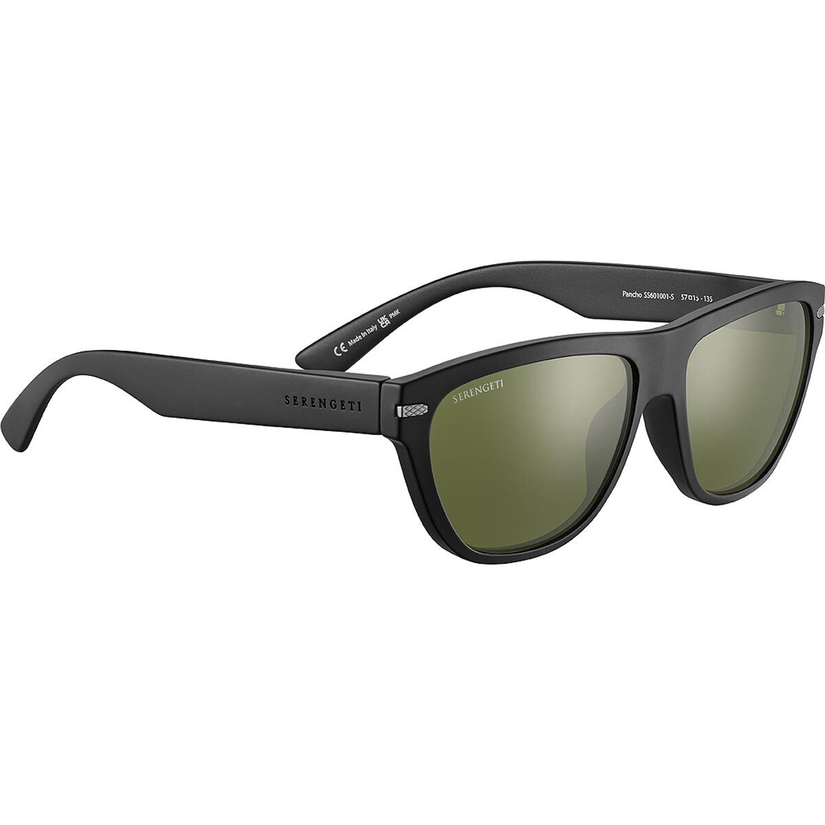 PANCHO, Matte Black-Mineral Polarized 555nm Cat 3 to 3, hi-res image number null